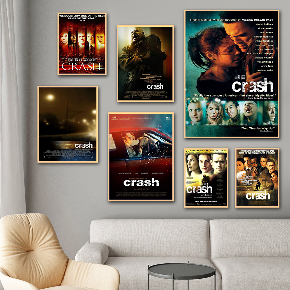 Home Cinema The Drama - Crash Crime Drama Film Kunstdruck Poster