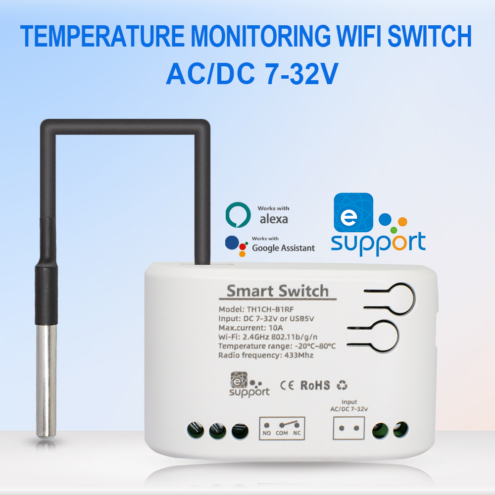 Home Cinema Alexa - Smart Temperatur Schalter 12V 24V 220V