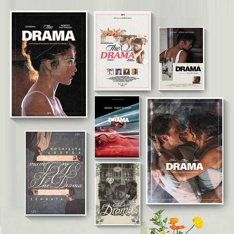Home Cinema The Drama - 2026 Neuer Drama-Filmplakat Vintage Kino Wandkunst