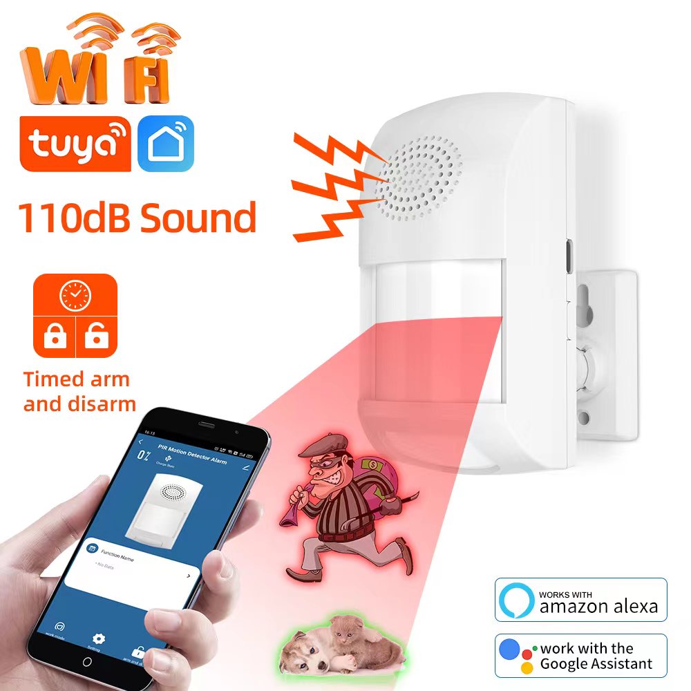 Home Cinema Alexa - Tuya WiFi Infrarot PIR Motion Sensor