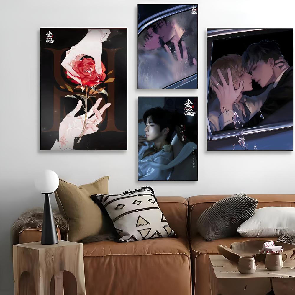 Home Cinema The Drama - ABO Desire TV-Drama-Gemälde, Kalligraphie für Kunstdruck,