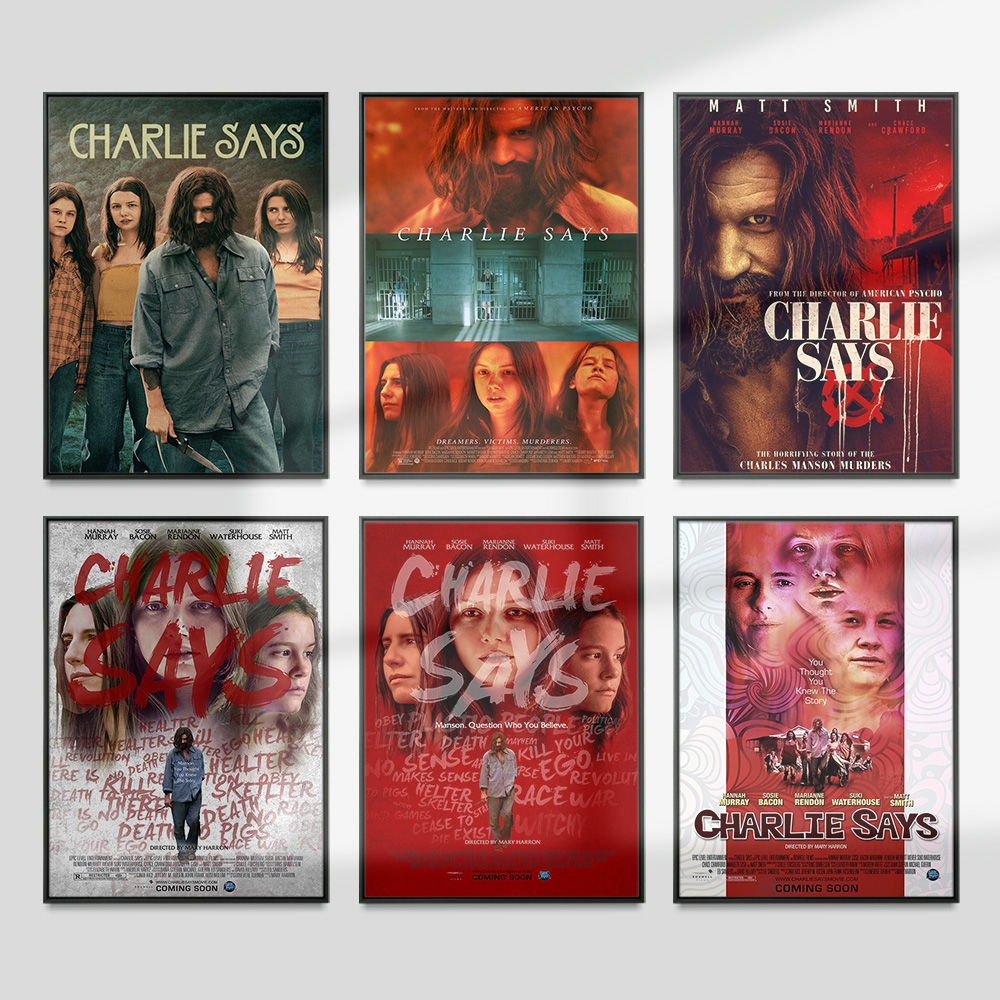 Home Cinema The Drama - Charlie Says Biographical Drama Filmdruck Kunst
