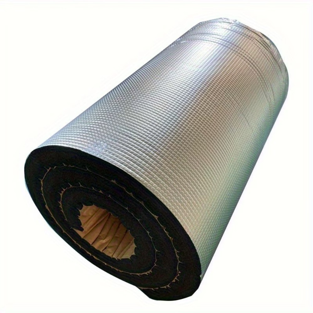Acoustic Foam Panel - Extra Dicke 20mm Auto-Schalldämmungsmatte 50x100cm Aluminiumfolie