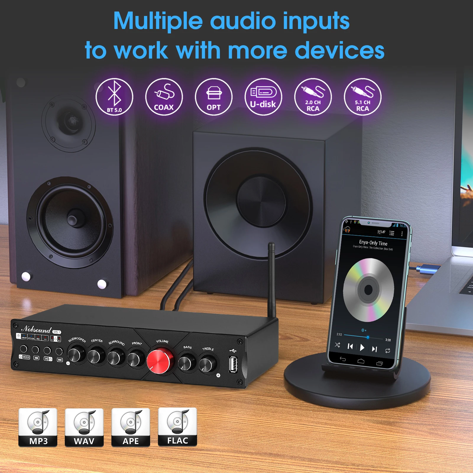Nobsound M5.1 Digitaler Blueto – Home Cinema Onkyo 5.1 Bewertung und Preis