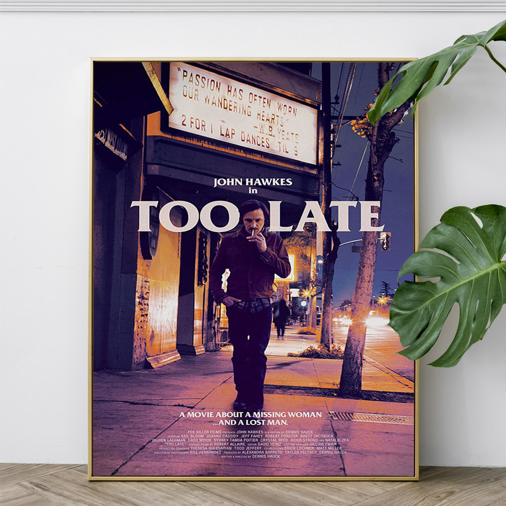 Too Late Drama Film Kunstdruck – Home Cinema The Drama Bewertung und Preis