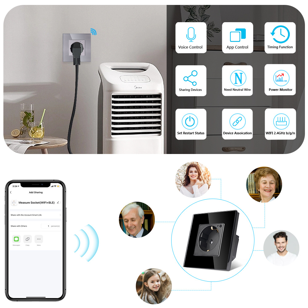 TAWOIA Wifi Steckdose EU Stand – Home Cinema Alexa Bewertung und Preis