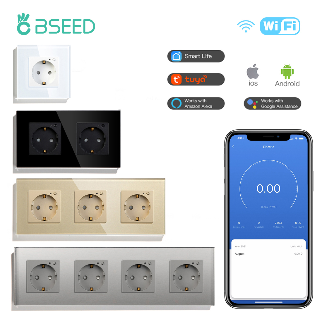 BSEED EU Elektrische Wifi Smar – Home Cinema Alexa Bewertung und Preis