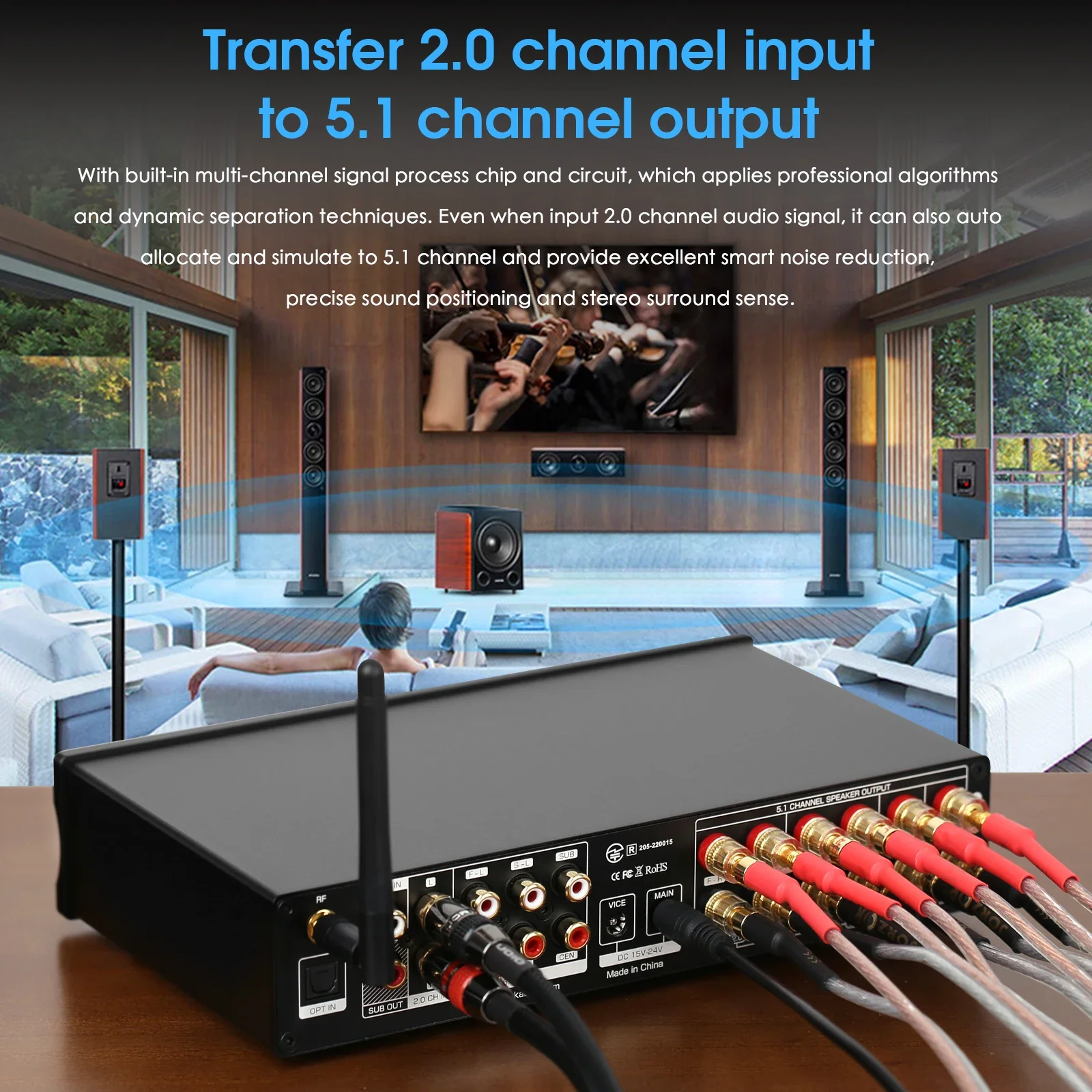 Douk Audio 5.1-Kanal-Digitalve – Home Cinema Onkyo 5.1 Bewertung und Preis
