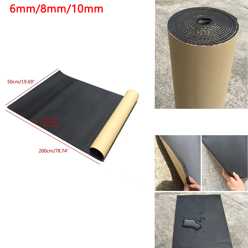 1 Rolle 200 cm x 50 cm, 6 mm/8 – Acoustic Foam Panel Bewertung und Preis