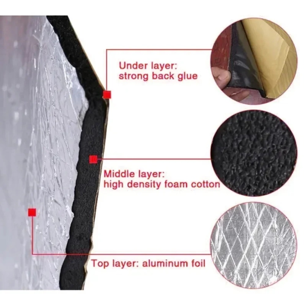 Extra Dicke 20mm Auto-Schalldä – Acoustic Foam Panel Bewertung und Preis