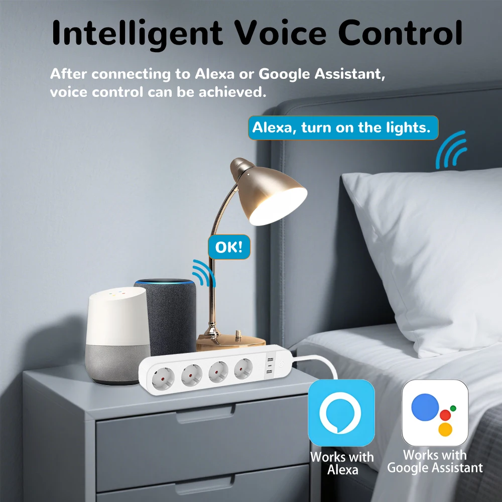 BORUIDAPLS EU-Stecker WLAN-Sma – Home Cinema Alexa Bewertung und Preis