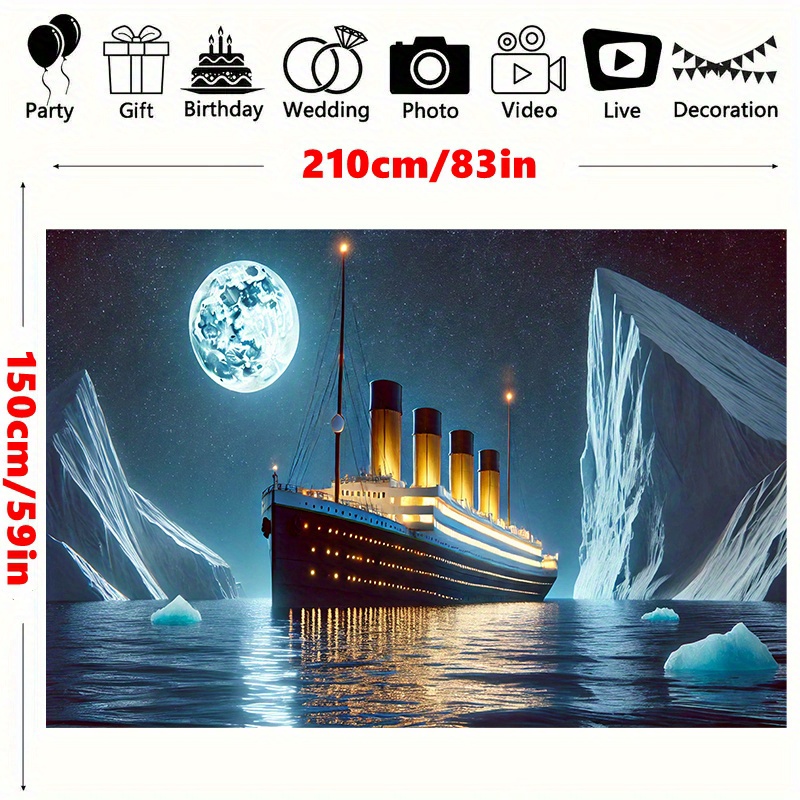 Titanic Schiffs-Iceberg-Mondli – Home Cinema The Drama Bewertung und Preis