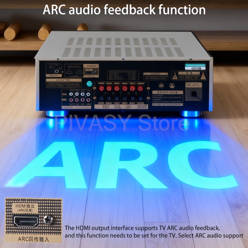 1200W Verstärker Bluetooth Amp – Home Cinema Onkyo 5.1 Bewertung und Preis