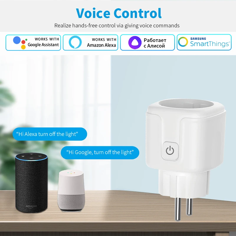 Tuya smart socket eu 16a AC100 – Home Cinema Alexa Bewertung und Preis